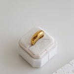 DOME | Everyday - Gold Plated Chubby Statement Ring