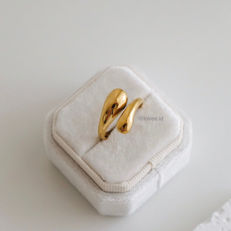 WAYNE Adjustable Ring - Gold Plated