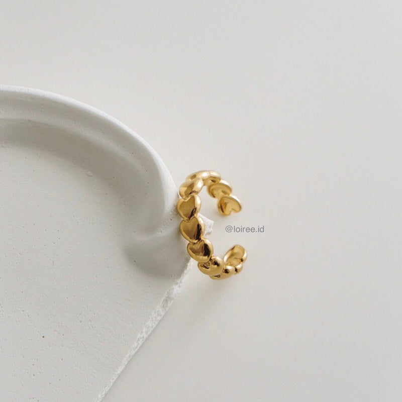 CONOR | Valentine - Gold Plated Adjustable Ring