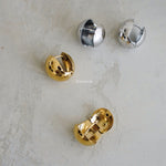 SPHERE Ball Earrings - Gold Plated