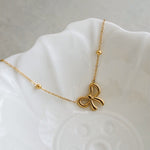 AUBREE Bow Bracelet - Gold Plated