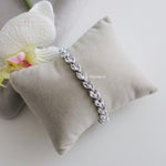 AYANA Bracelet - Zirconia Leaf Paved Bracelet