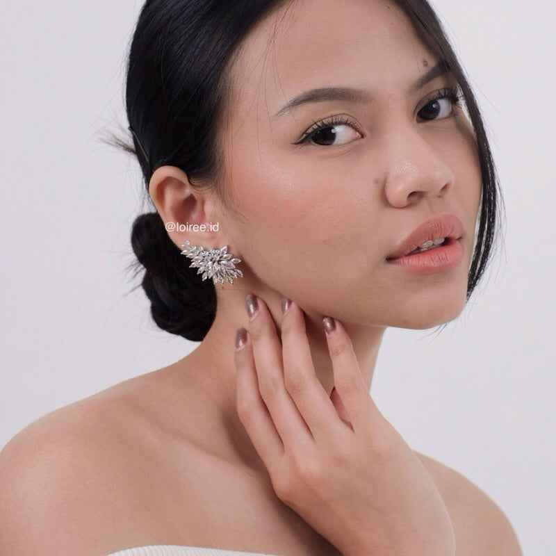 WINTER Zirconia Earrings - Wedding