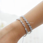 AYANA Bracelet - Zirconia Leaf Paved Bracelet