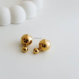 LOGAN | Everyday - Gold Plated Stud Earrings