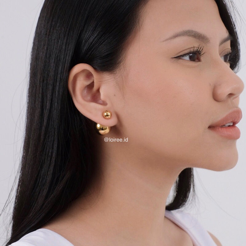 LOGAN | Everyday - Gold Plated Stud Earrings