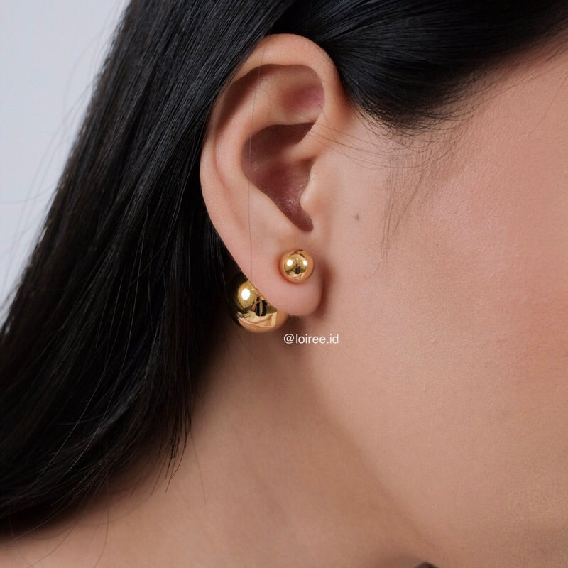 LOGAN | Everyday - Gold Plated Stud Earrings