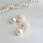 SENNA | Wedding - Pearl Bridal Earrings