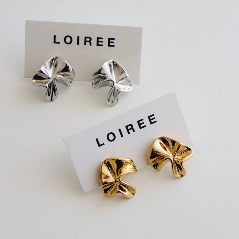 REESE Irregular Stud Earrings - Gold Plated