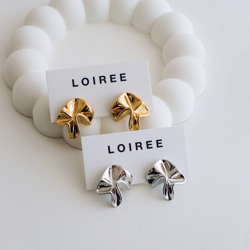 REESE Irregular Stud Earrings - Gold Plated