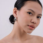 FOSTER Chunky Teardrop Earrings - Gold Plated