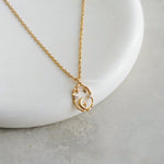 NIGHT SKY Pendant Chain Necklace - Gold Plated