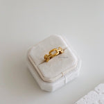 TAYLOR | Everyday - Gold Plated Adjustable Chain Ring