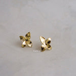 DIAZ | Raya - Gold Plated Flower Earrings