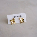 DIAZ | Raya - Gold Plated Flower Earrings