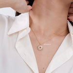 CITRA | Raya - Gold Plated Zirconia Necklace