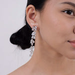 MAEVE | Wedding - Zirconia Dangle Earrings
