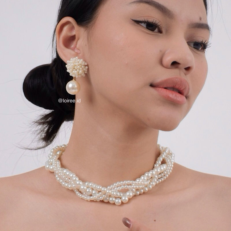 KLARA | Wedding - Multi-layer Pearl Necklace