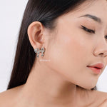 CASSIDY Coquette Bow Earrings - Gold Plated