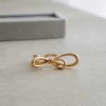 LACEY Coquette Bow Ring - Gold Plated