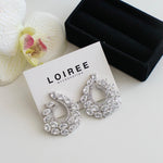 BREA | Wedding Collection - Zirconia Statement Bridal Earrings