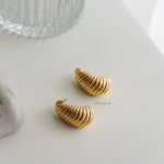COCOON | Everyday - Gold Plated Chunky Earrings