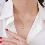 CITRA | Raya - Gold Plated Zirconia Necklace