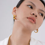DALLAS | Everyday - Gold Plated Stud Earrings