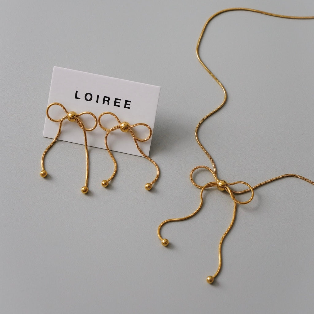 BOWIE | Everyday - Ribbon Bow Earrings