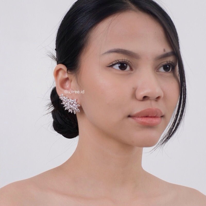 WINTER Zirconia Earrings - Wedding