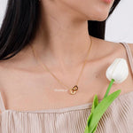 NOA | Valentine - Gold Plated Heart Necklace
