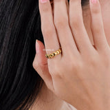 CONOR | Valentine - Gold Plated Adjustable Ring