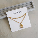 KNOX Double Layer Necklace - Gold Plated