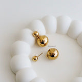 LOGAN | Everyday - Gold Plated Stud Earrings