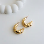SONNET | Everyday - Gold Plated Chunky Earrings