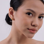 ZAYN Ball Stud Earrings - Gold Plated