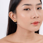 KAILANI Coquette Bow Earrings - Gold Plated