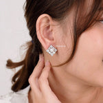FAYE | Wedding Collection - Zirconia Pearl Stud Earrings