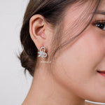 BLOOM | Wedding Collection - Zirconia Flower Stud Earrings