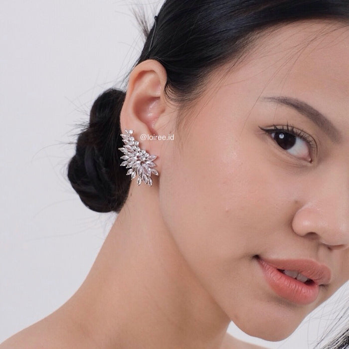 WINTER Zirconia Earrings - Wedding