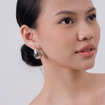 FOSTER Chunky Teardrop Earrings - Gold Plated