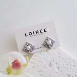 FAYE | Wedding Collection - Zirconia Pearl Stud Earrings
