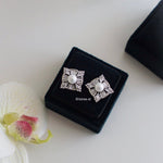 FAYE | Wedding Collection - Zirconia Pearl Stud Earrings