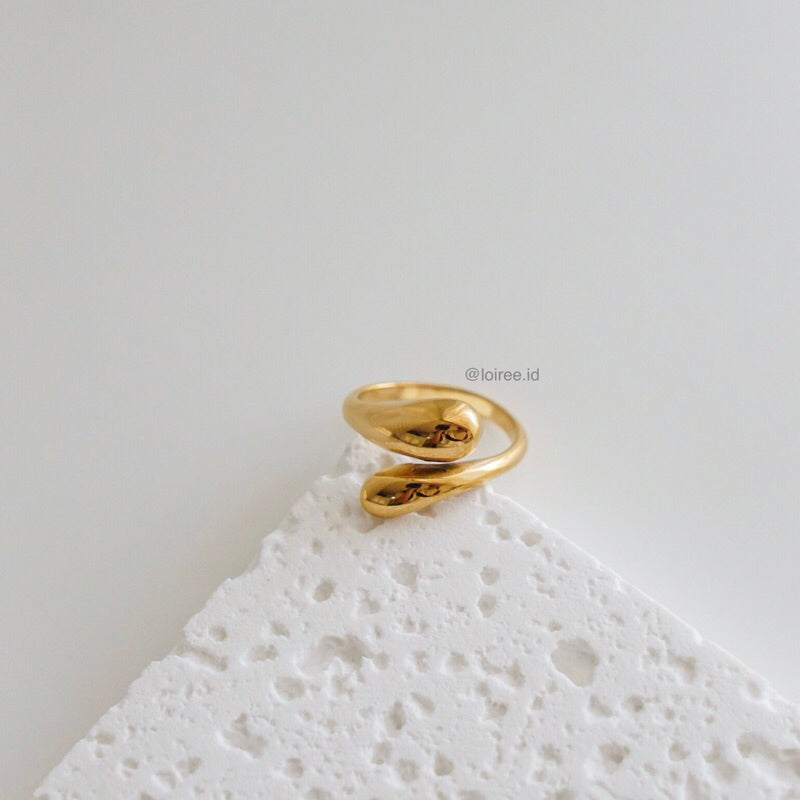 WAYNE Adjustable Ring - Gold Plated