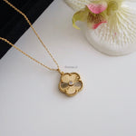 KLOVER | Everyday - Gold Plated Clover Necklace Earrings Set