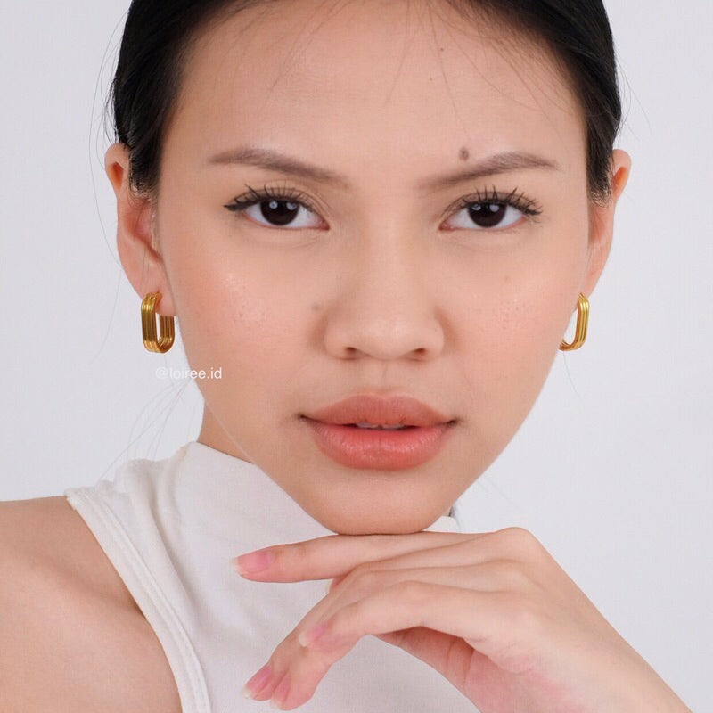 BENNET Stud Earrings - Gold Plated