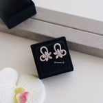 BLOOM | Wedding Collection - Zirconia Flower Stud Earrings