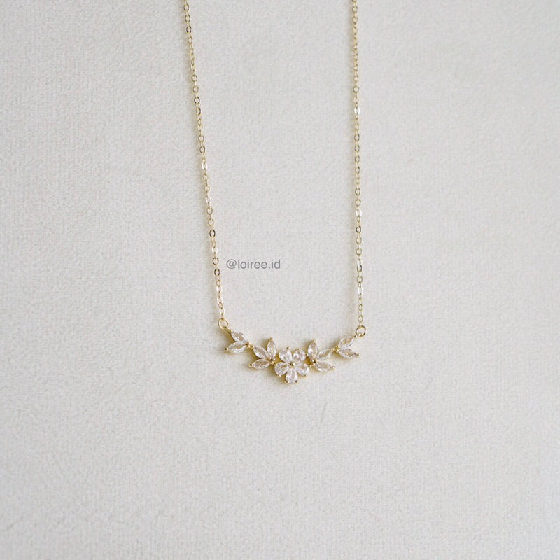 NAOMI | Everyday - Zirconia Chain Necklace