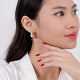 GEMMA Hoop Earrings - Gold Plated