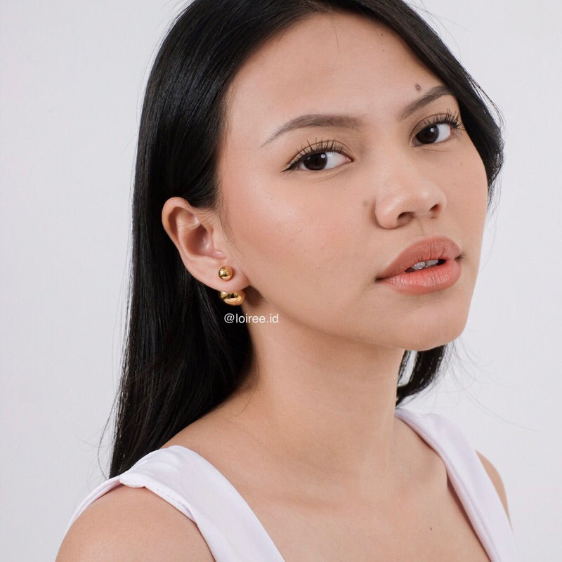 LOGAN | Everyday - Gold Plated Stud Earrings